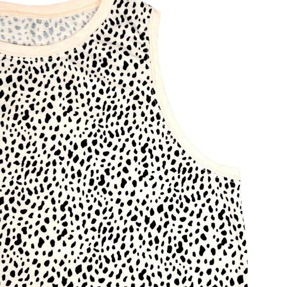 Women's XL Summer Ready Leopard Print Tank Top - Loose Fit Sleeveless High Neck - Picture 8 of 12